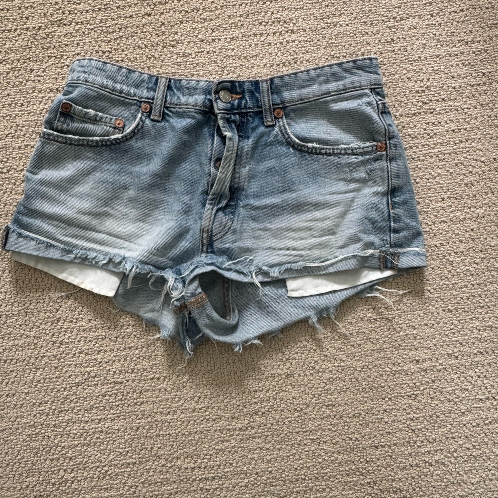 Zara jean shorts